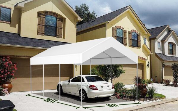 Pavilion auto - 3x6m, PE - imagine 3