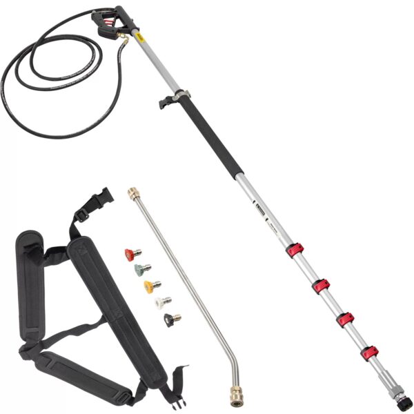 Adaptor de spălare telescopic
