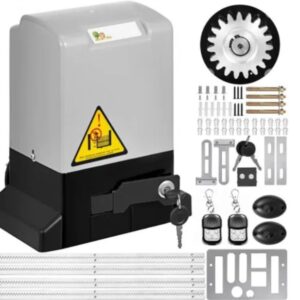 Deschizător electric pentru porți – cu șină de 4 m și cheie de deblocare