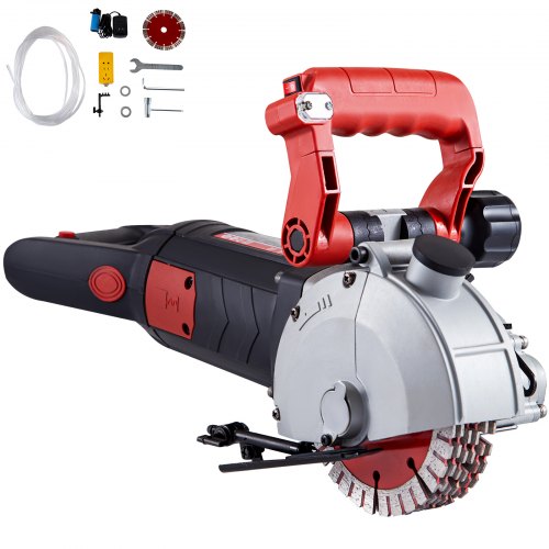 Mașină de șanfrenat canale în perete 4000W cu 5 discuri - imagine 5