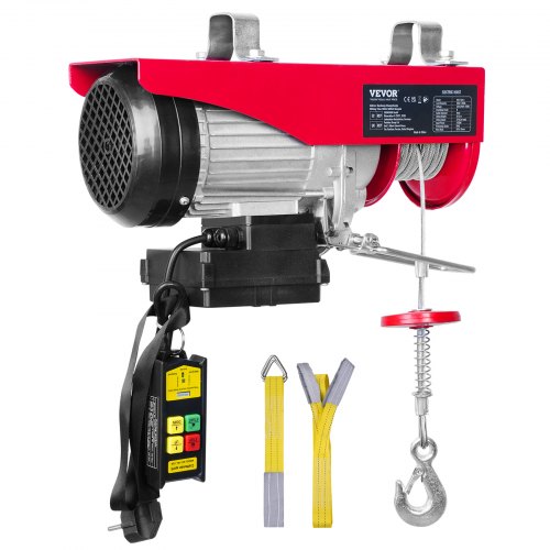 Troliu Electric de Ridicare cu Telecomandă 800 kg, Cablu 12 m - imagine 3