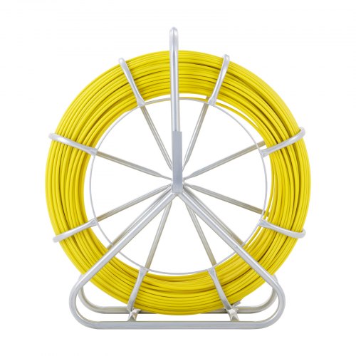 Bandă din Fibra de Sticlă pentru Tragerea Cablurilor cu Suport Metalic, 130 m - imagine 3